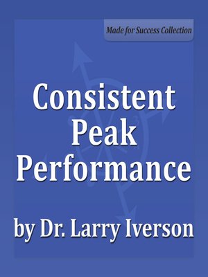 cover image of Consistent Peak Performance